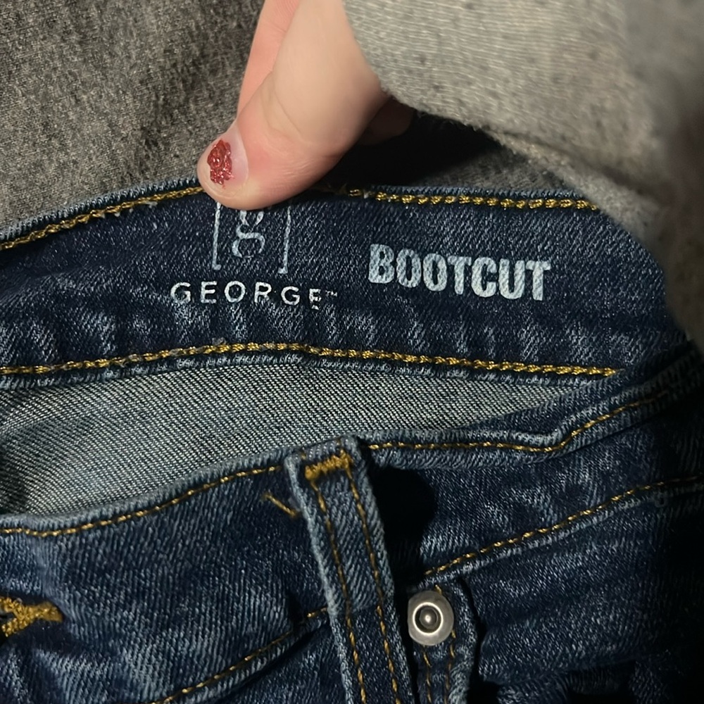George boot cut jeans